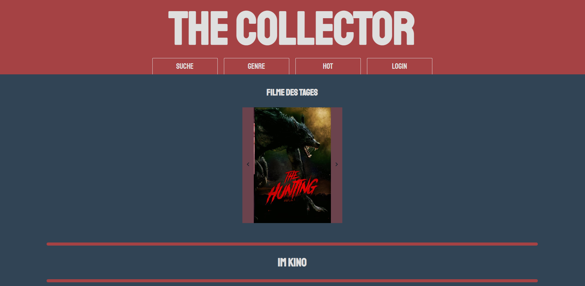 Movie DB Website